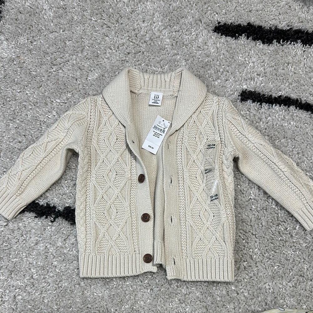 Gap Kids Cable Knit Cardigan